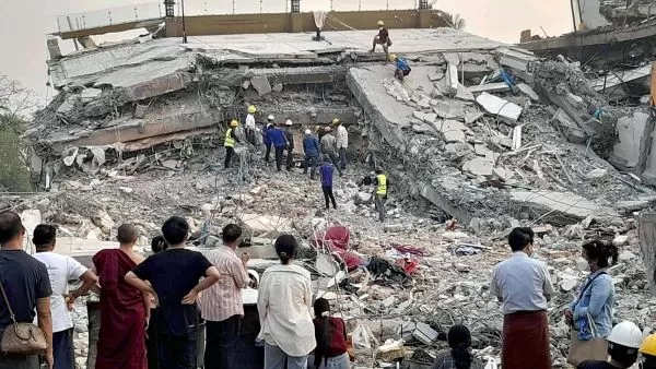 ミャンマー北部でマグニチュード7.7地震  &nbsp;